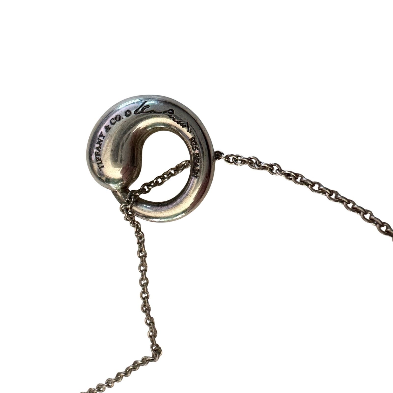 Tiffany & Co. Tiffany & Co Elsa Peretti Eternal Circle Necklace Size ONE SIZE - 13 Thumbnail