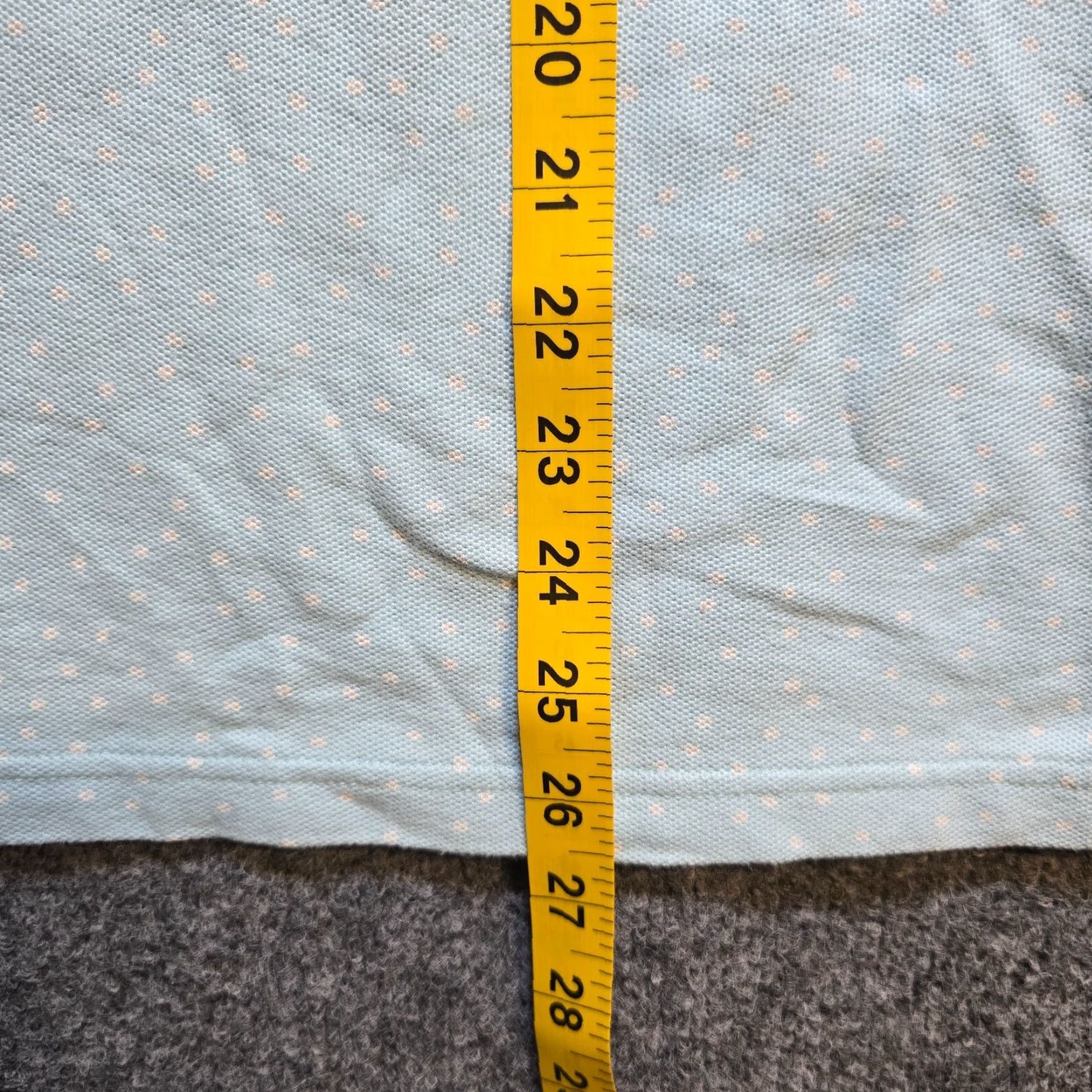 Vintage LL Bean Polo Shirt Womens 2X Blue Polka Dot Short Sleeve Casual Capsule Shirt Size XXL / US 16-18 / IT 52-54 - 6 Thumbnail