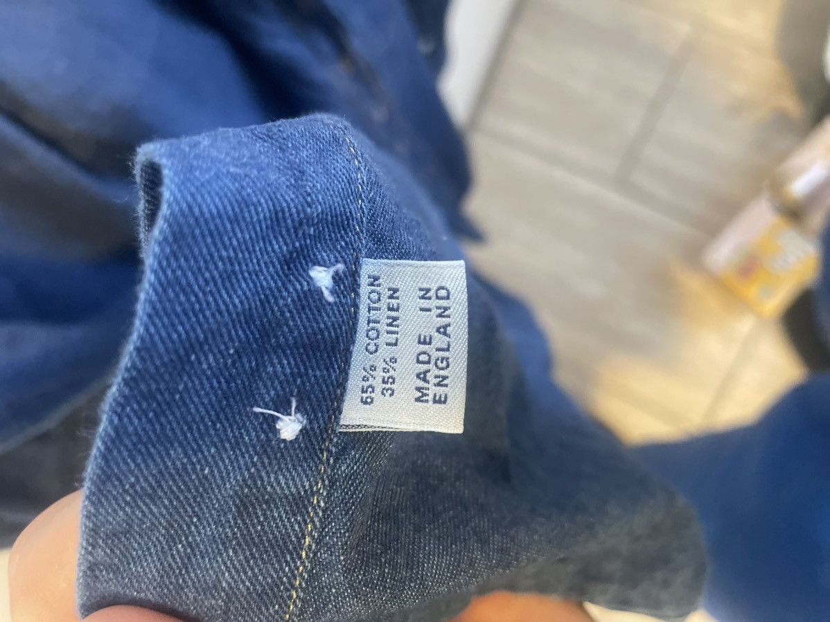 Drake's Drake's Indigo Workshirt Size US XS / EU 42 / 0 - 5 Thumbnail