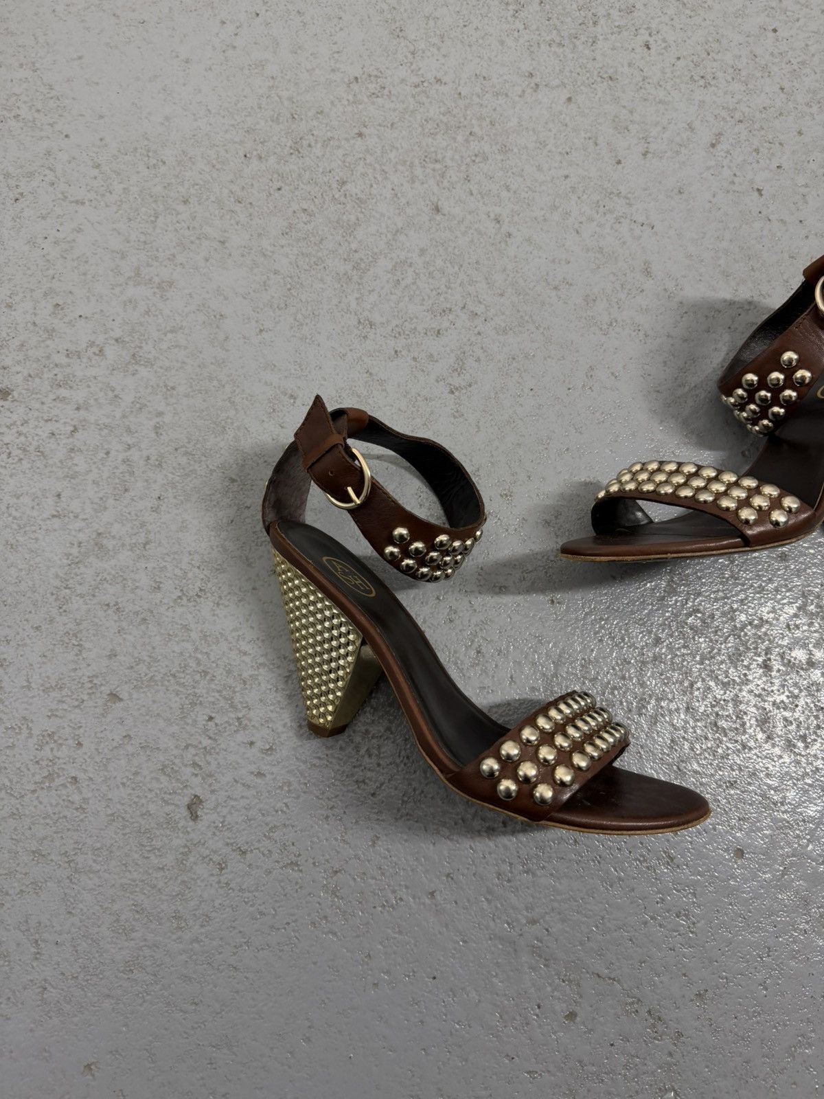 ASH Ash Studded Heel Boots Size US 8 / IT 38 - 3 Thumbnail