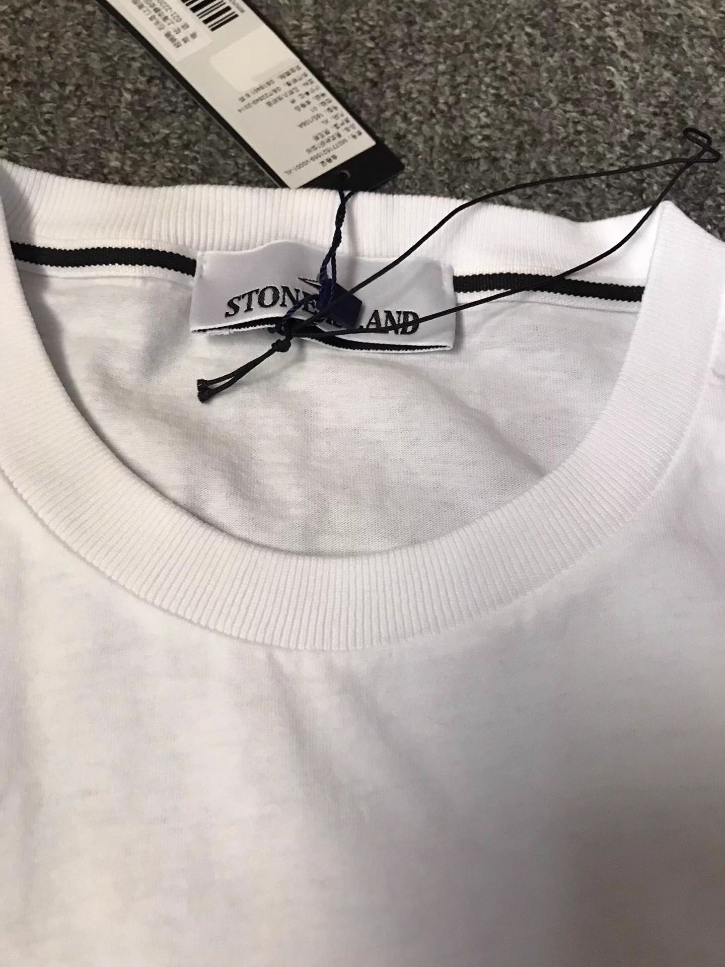 Stone Island Stone Island NWT Cotton Chest Disk Logo Embroidery XL Tee Size US XL / EU 56 / 4 - 4 Thumbnail