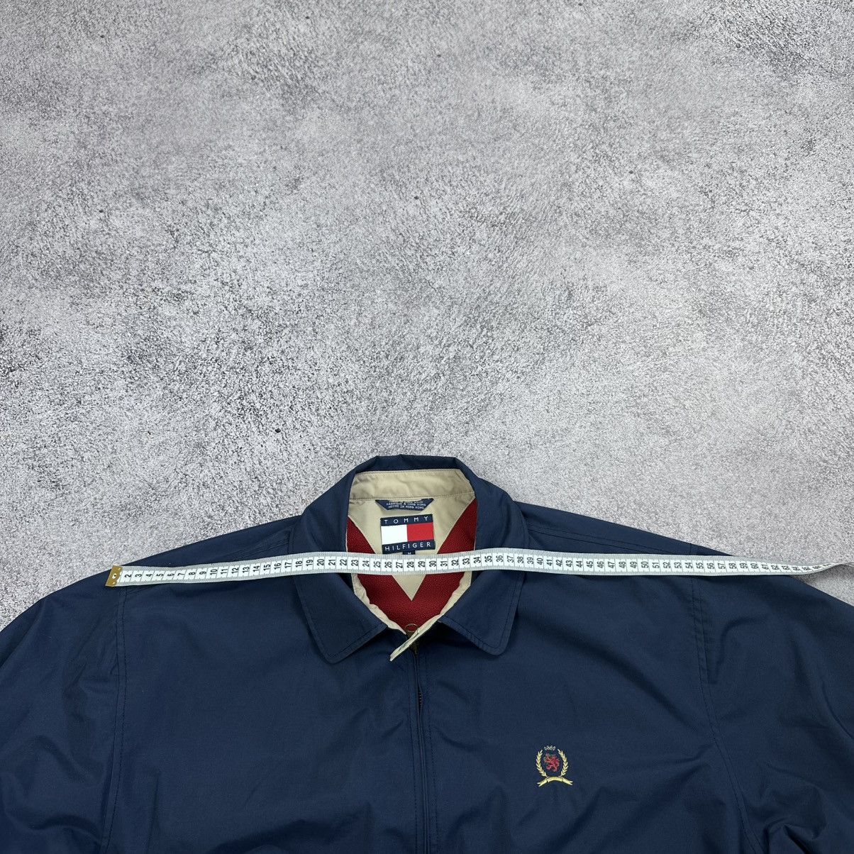 Tommy Hilfiger Vintage Tommy Hilfiger Bomber Jacket Blue Fleece Size M Size US M / EU 48-50 / 2 - 9 Thumbnail