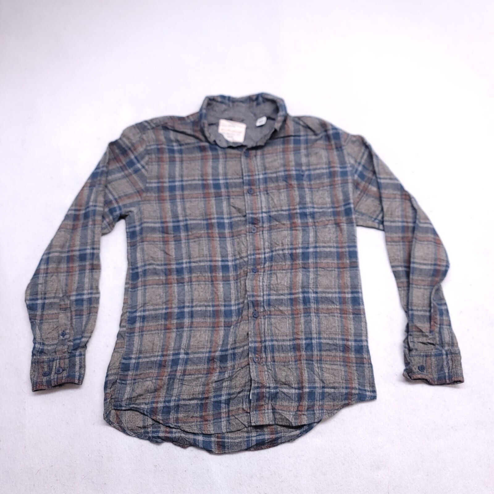 Weatherproof Weatherproof Madras Flannel Shirt Mens Size Medium M Brown Size US M / EU 48-50 / 2 - 2 Thumbnail