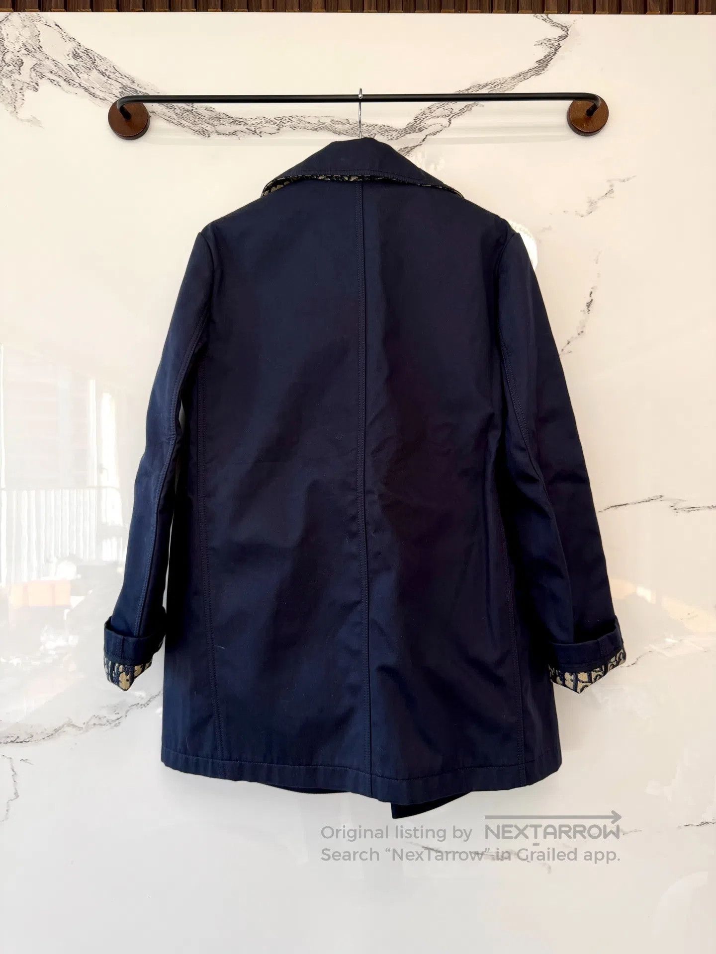 Dior Dior Bee Monogrammed Windbreaker Blazer Overcoat| Size XS / US 0-2 / IT 36-38 - 3 Thumbnail