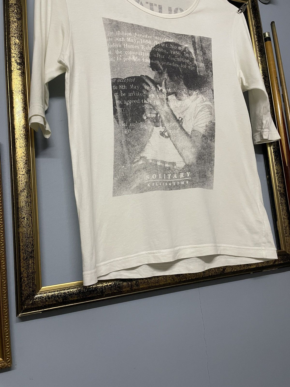 Hysteric Glamour Vintage Japan Designer Collective Solitary Killing Time Tee Size US M / EU 48-50 / 2 - 5 Thumbnail