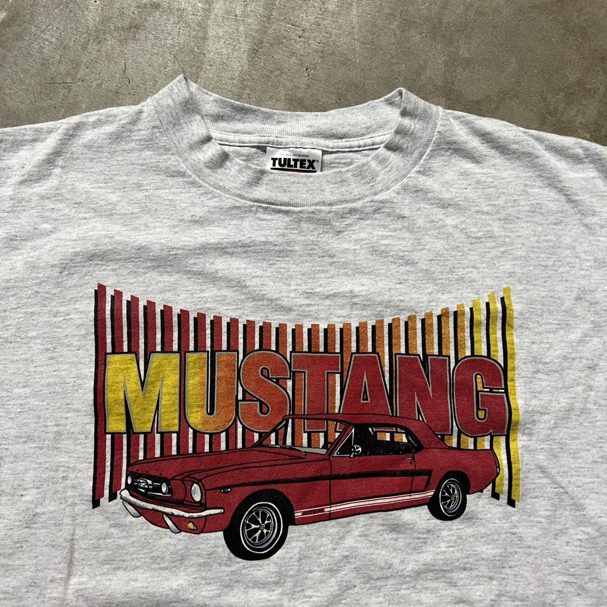 Ford × NASCAR × Vintage Vintage 90’s Ford Mustang 🇺🇸 Graphic T-Shirt Size US L / EU 52-54 / 3 - 3 Thumbnail