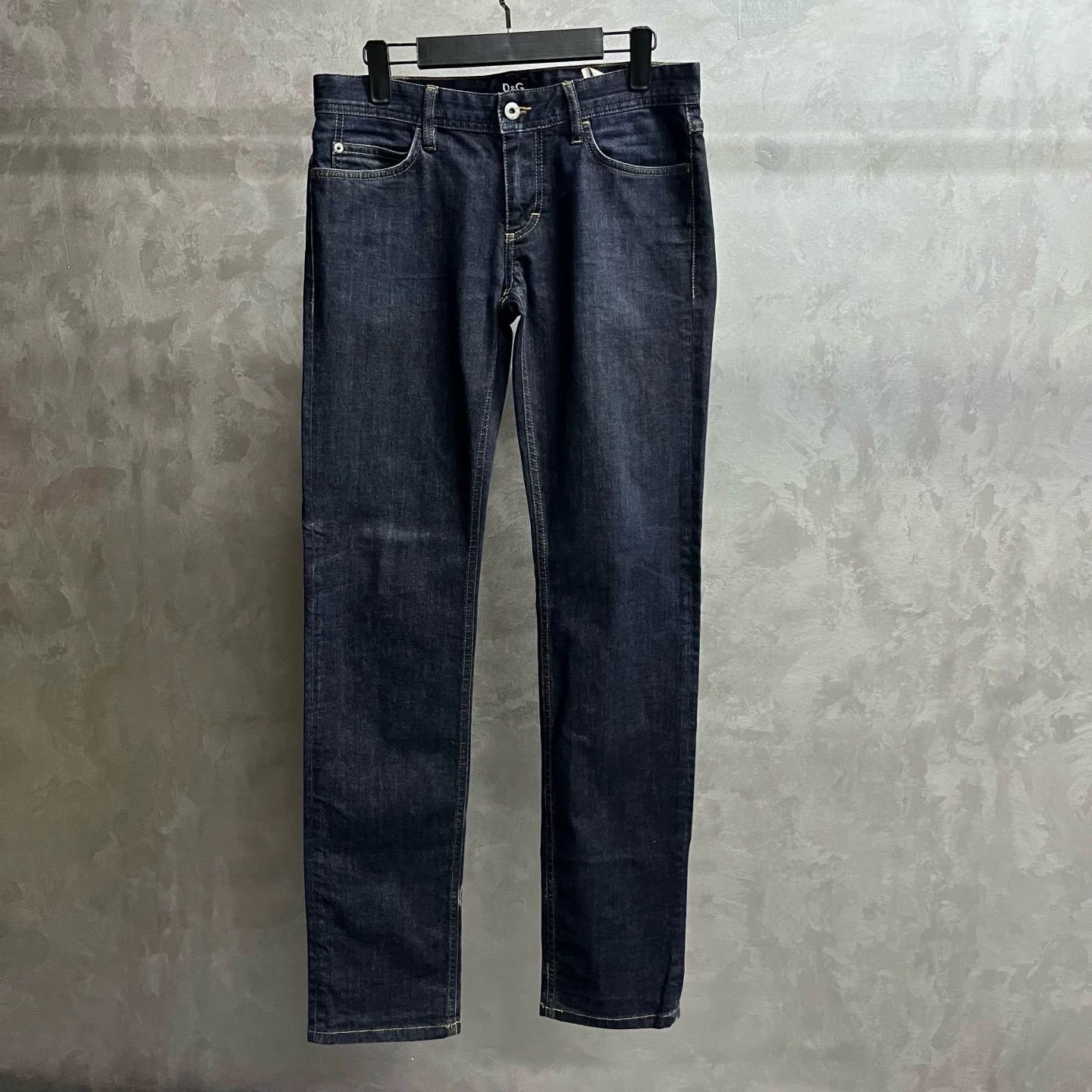 Dolce & Gabbana Dolce&Gabbana Dark Blue Straight Jeans Size US 32 / EU 48 - 1 Thumbnail