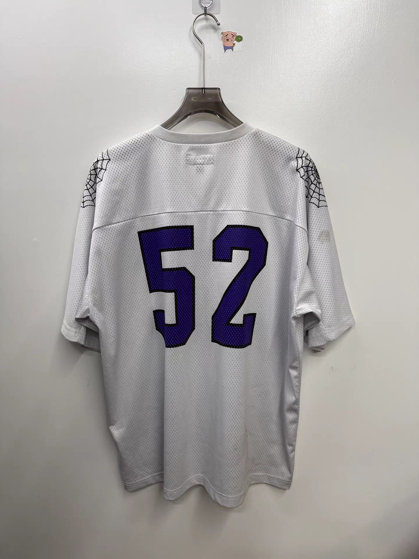 Supreme Supreme White Spider Web Jersey Short Sleeve Tee K15 Size US L / EU 52-54 / 3 - 4 Thumbnail