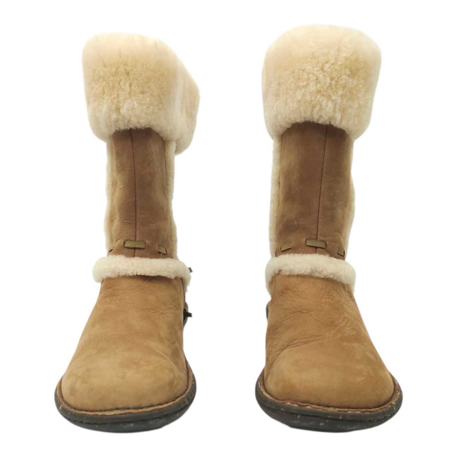Ugg Ugg Australia Elijo Leather Boots Womens Size 7 Sheepskin Size US 7 / IT 37 - 3 Thumbnail