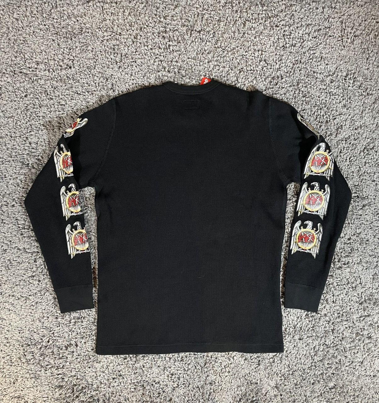 Slayer × Supreme 2016FW Supreme Slayer Waffle Thermal Knit