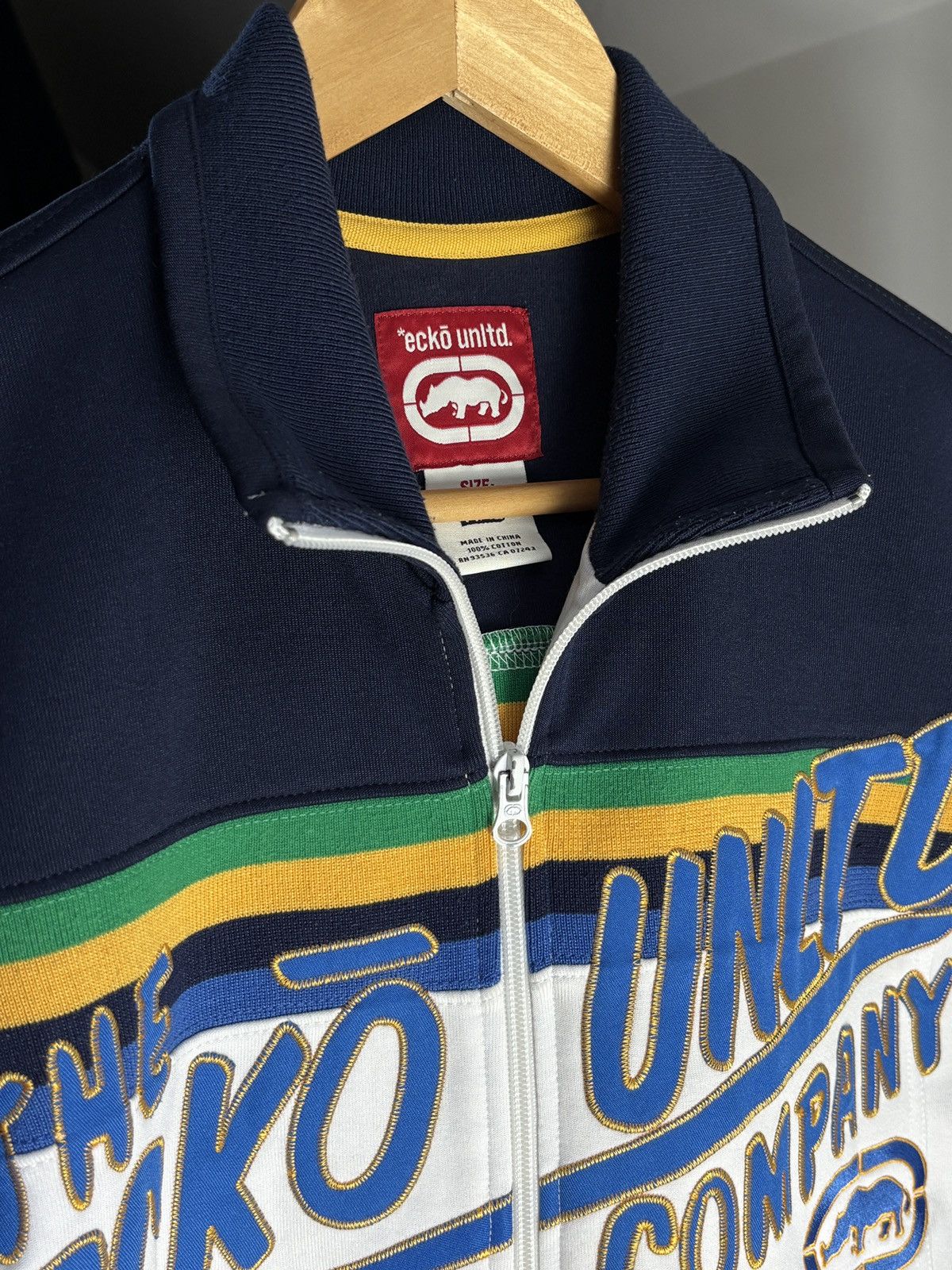 Ecko Unltd. Ecko Unltd. zip up track sweatshirt hip hop rap vintage USA Size US M / EU 48-50 / 2 - 3 Thumbnail