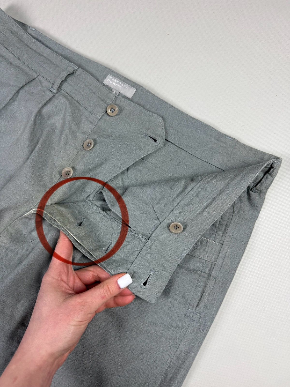 Margaret Howell Margaret Howell Ladies Linen Cotton Dress Pants Trousers Size 34" / US 12 / IT 48 - 13 Thumbnail