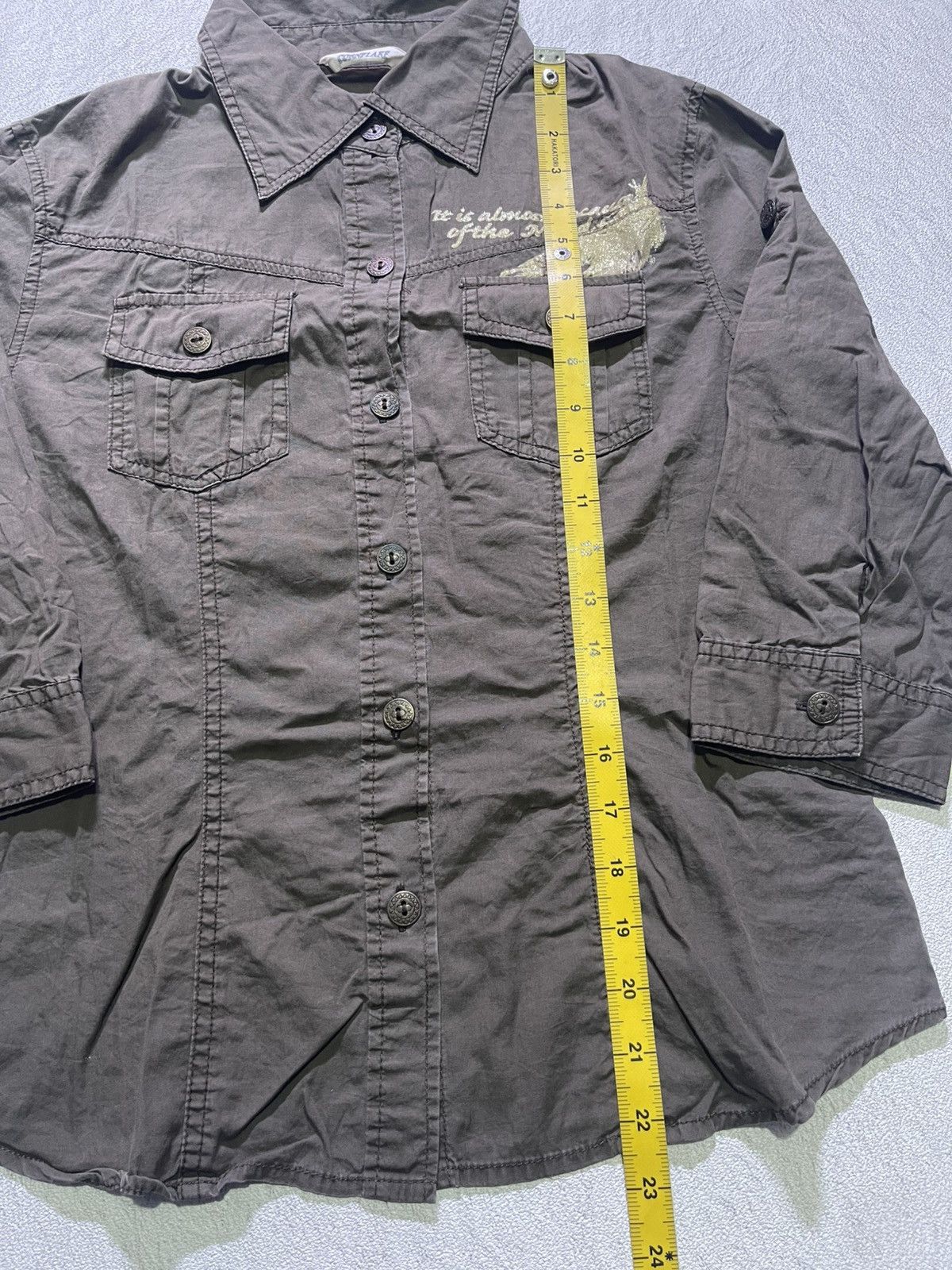 Japanese Brand Y2K KORNFLAKE short sleeve shirt Size M / US 6-8 / IT 42-44 - 10 Thumbnail