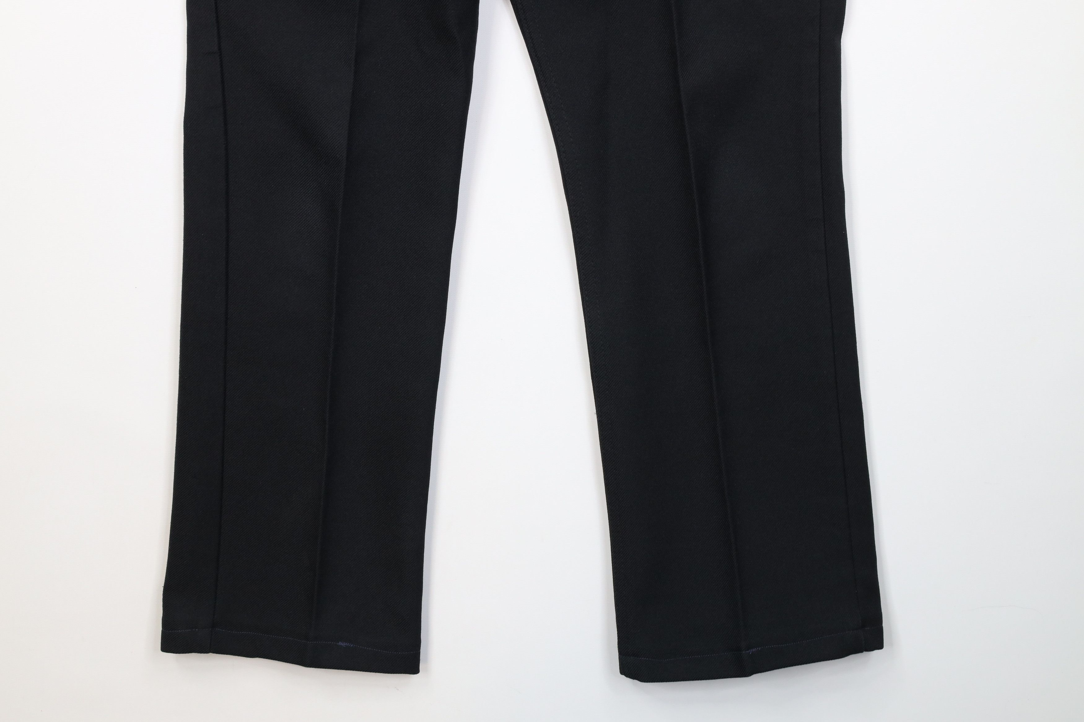 Levi's Vintage 70s 80s Levis Knit Chino Pants Trousers Black USA Size US 32 / EU 48 - 5 Thumbnail