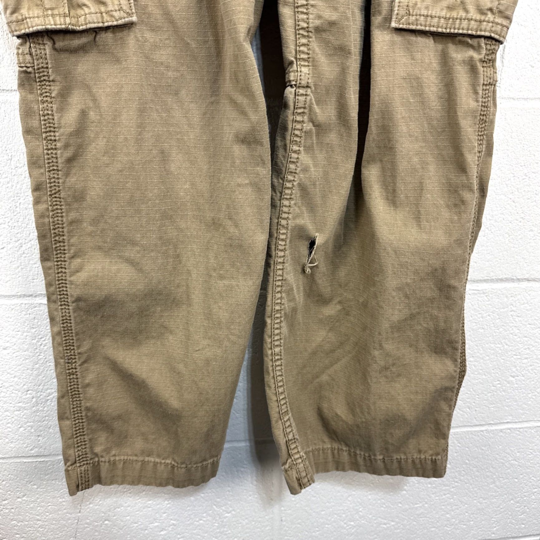 Carhartt VINTAGE? No. Carhartt Force Cargo Pants Mens 36x30 Relaxed Fit 101148 Brown RipStop Workwear Size US 36 / EU 52 - 6 Thumbnail