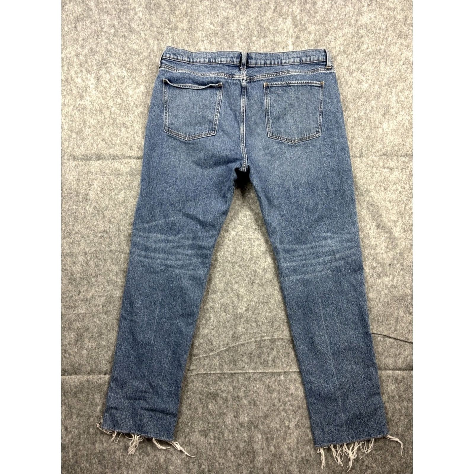 Banana Republic Banana Republic The Beau Jeans Denim Blue Mid-Rise 33/16 Petite Women Size 38" / US 16 / IT 52 - 4 Thumbnail