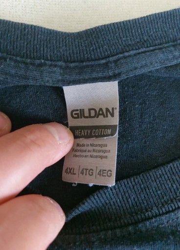 Gildan Tshirt AcDc 4XL Size US XXL / EU 58 / 5 - 2 Thumbnail