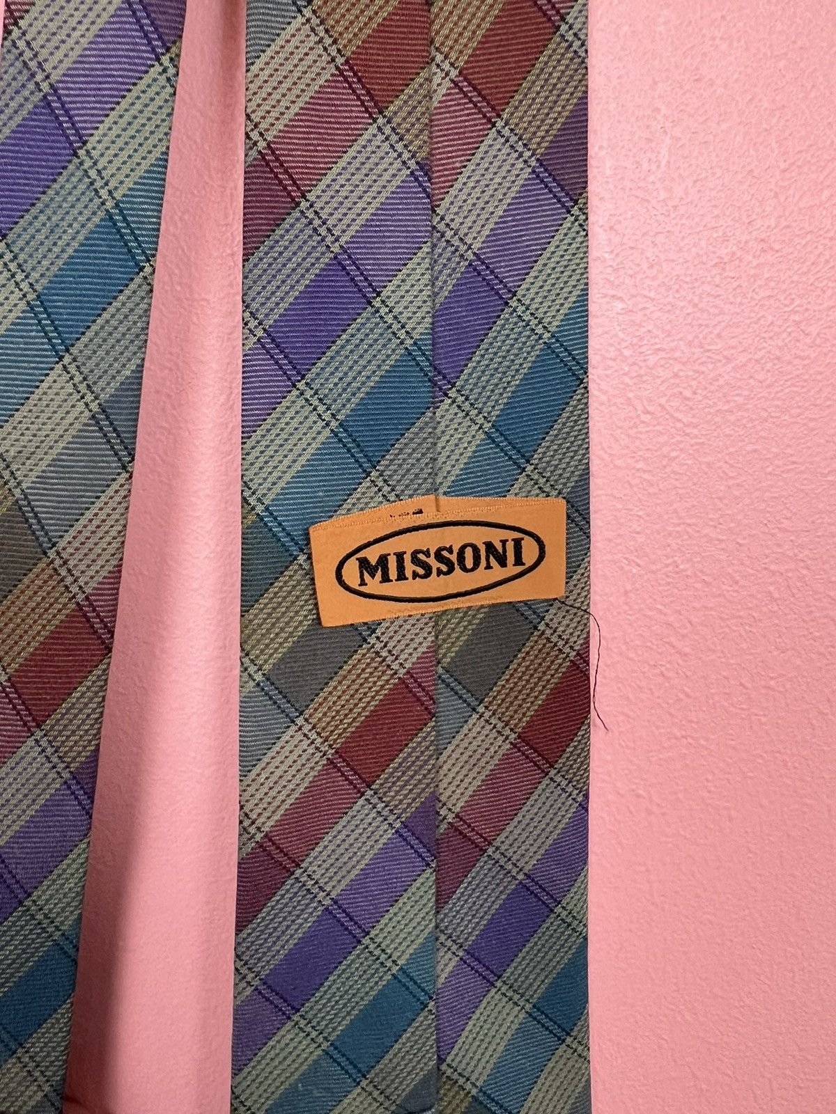 Missoni × Vintage Missoni silk tie luxury hype Size ONE SIZE - 6 Thumbnail