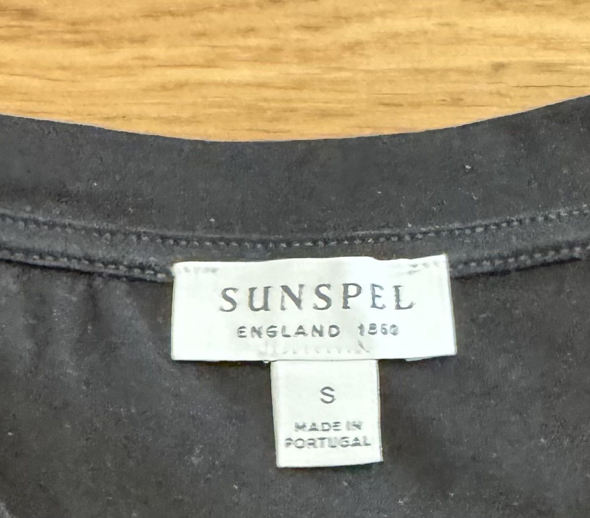 Sunspel Riviera T-Shirt - Black Size US S / EU 44-46 / 1 - 3 Thumbnail