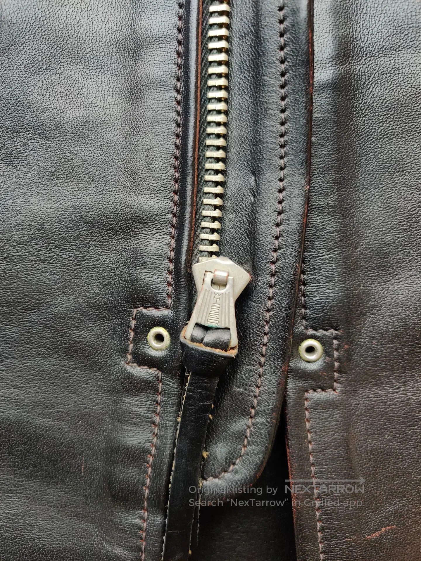 Freewheelers freewheelers leather motorcycle jacket. Size US M / EU 48-50 / 2 - 6 Thumbnail