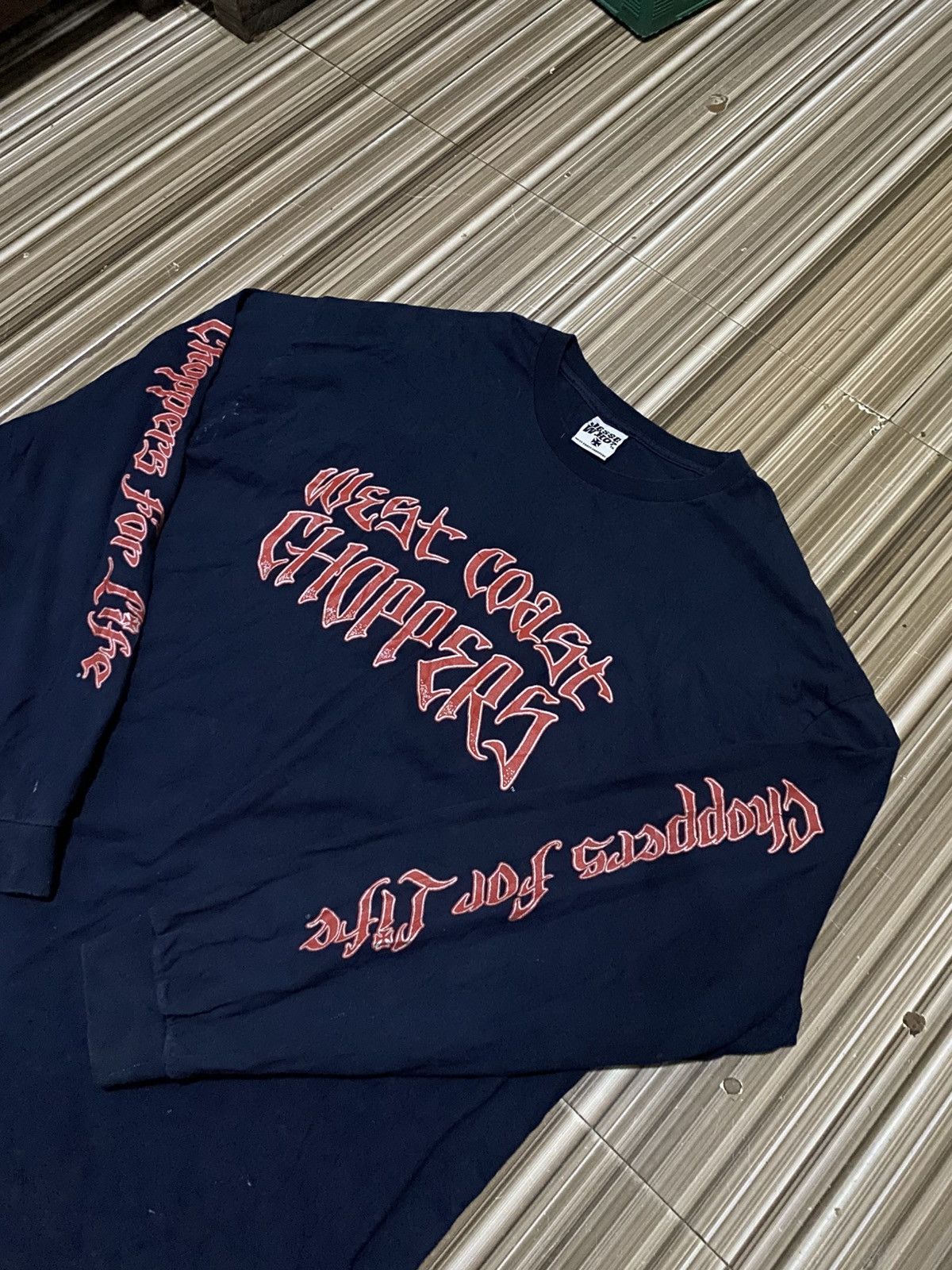 West Coast Choppers 2000’s WESTCOAST CHOPPERS LONGSLEEVE Size US XL / EU 56 / 4 - 2 Thumbnail