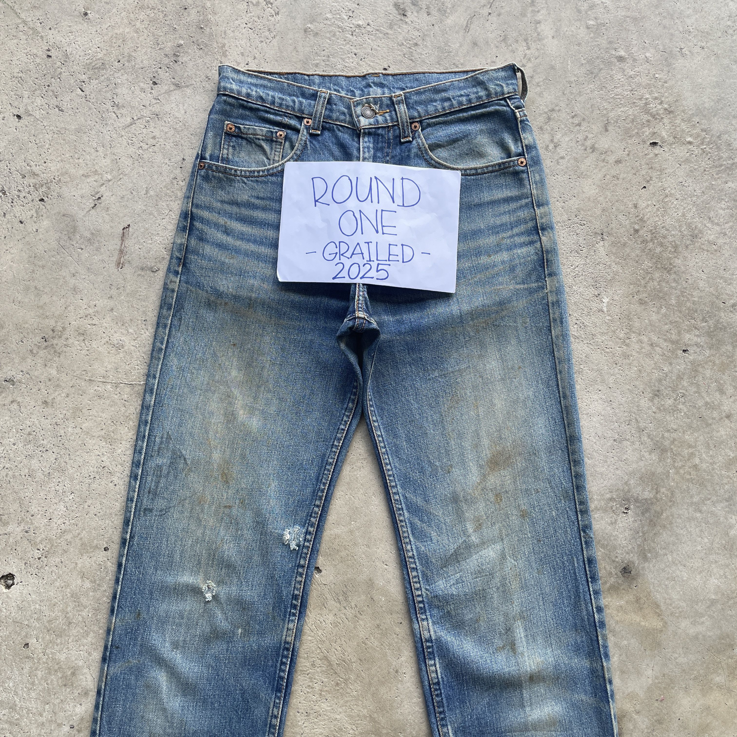 Levi's Vintage Clothing VINTAGE LEVI’S 503 DENIM FADED RUSTY JEANS PANTS W28 Size US 28 / EU 44 - 3 Thumbnail