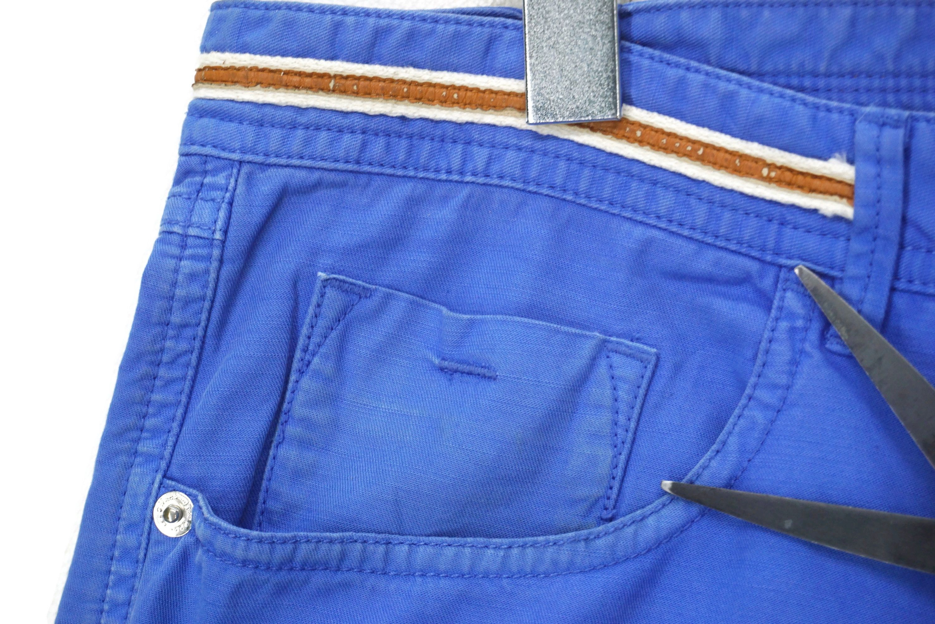 Massimo Dutti Mossimo Pants Size W36xL34 Straight Leg Blue Trousers Size US 36 / EU 52 - 6 Thumbnail