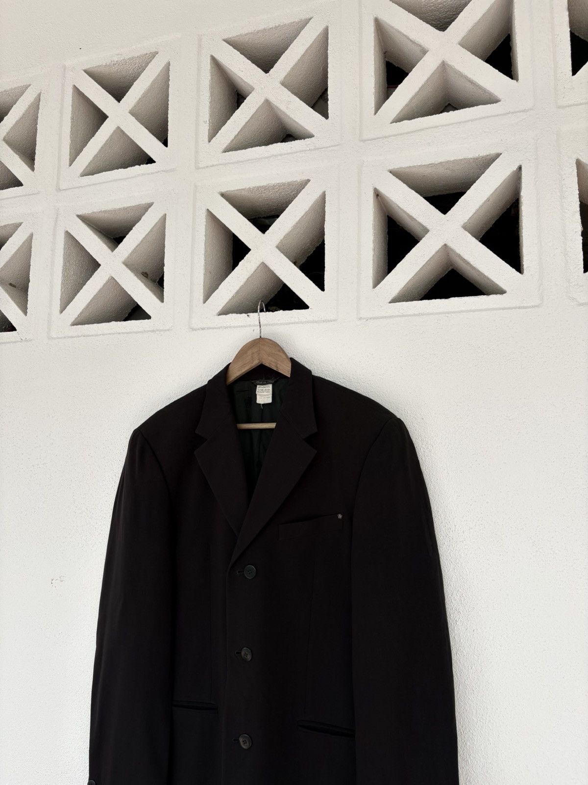 Versace Gianni Versace Wool Blazer - Medusa Logo Made in Italy Size US M / EU 48-50 / 2 - 5 Thumbnail