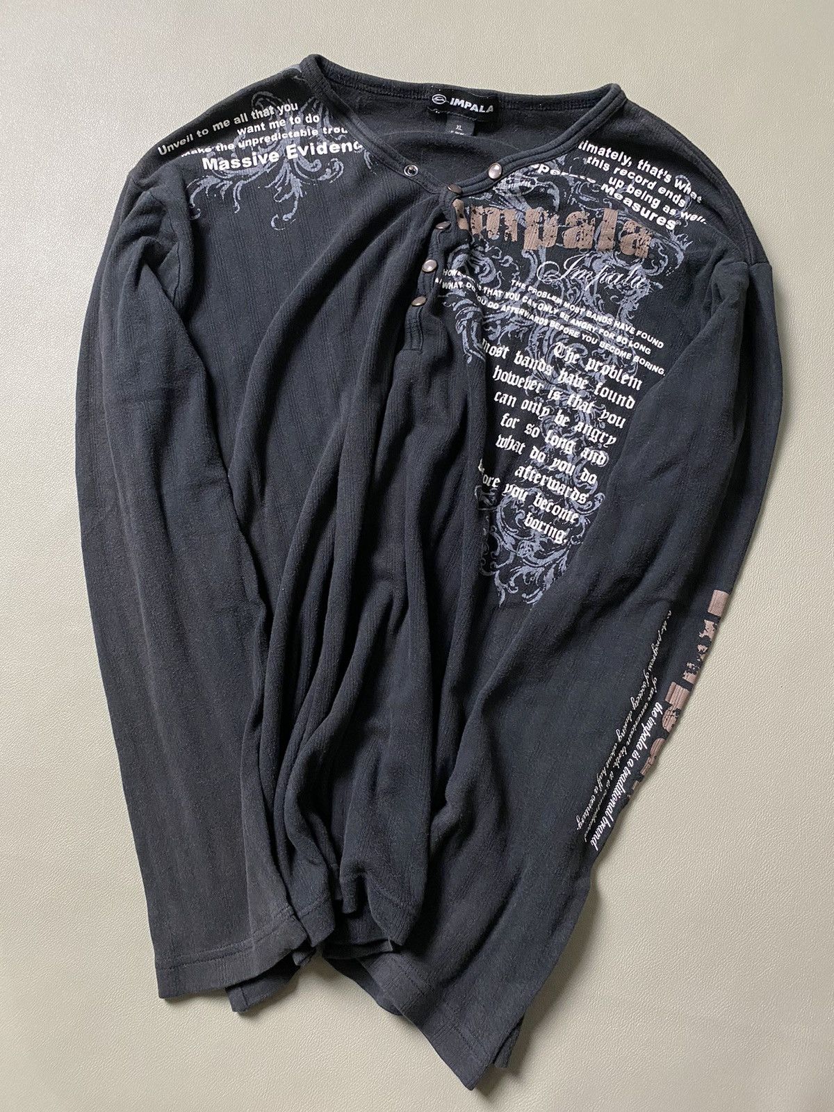 Beauty Beast Impala Poem Archive Longsleeve Size US XL / EU 56 / 4 - 2 Thumbnail