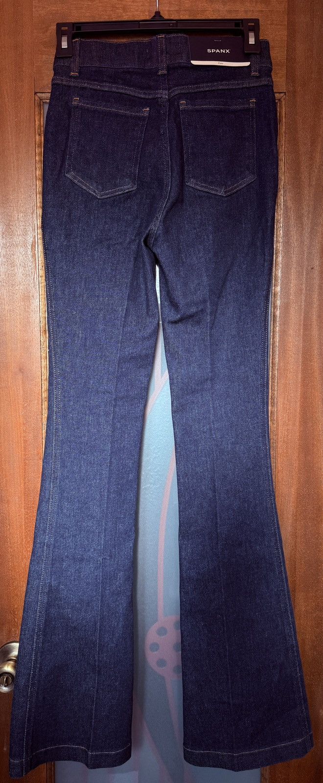 Spanx Spanx Shape Original Everywhere Flare Indigo Hi Rise Jeans Size 24" / US 00 / IT 34 - 9 Thumbnail