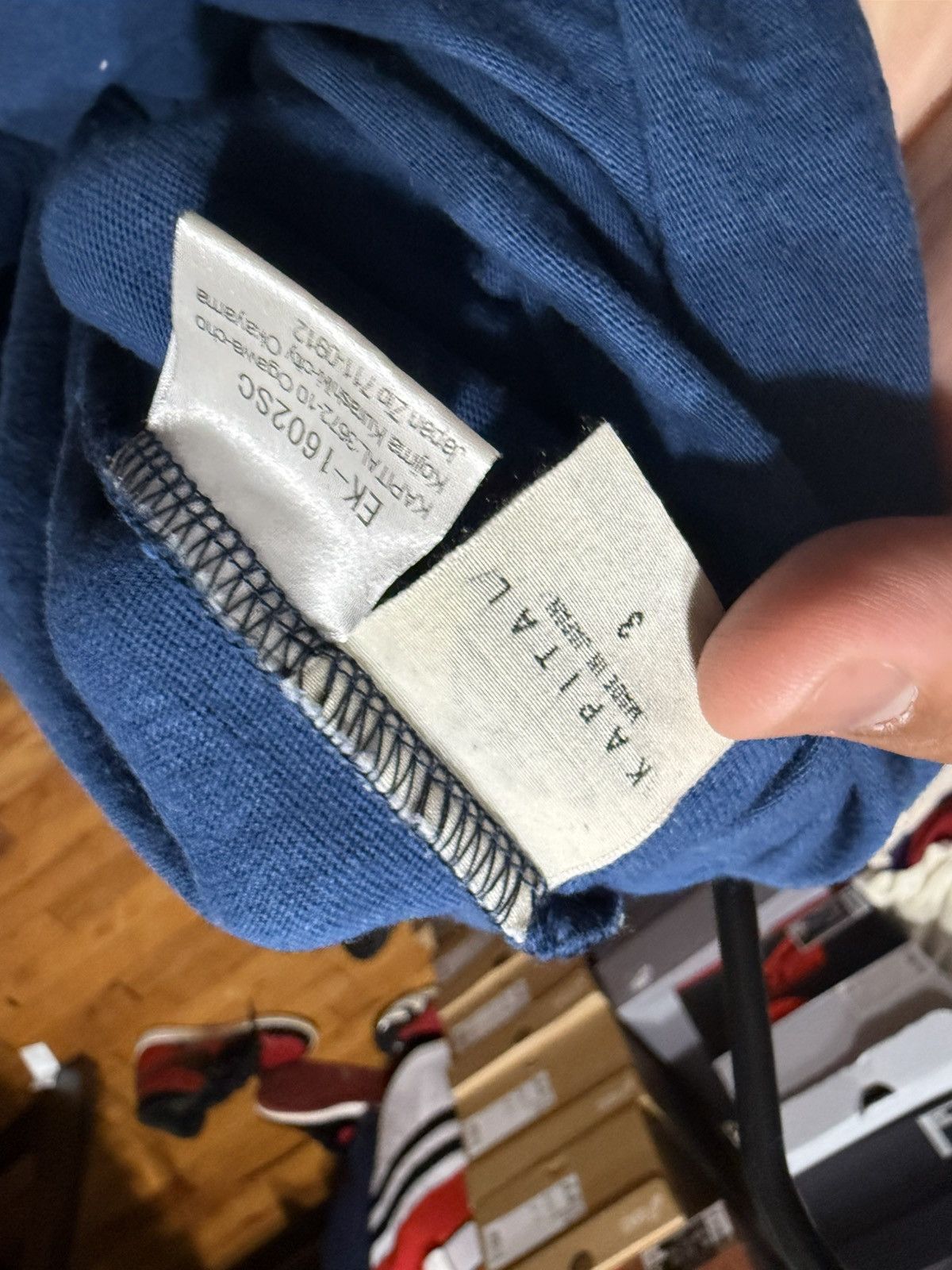 Kapital Kapital Denim Repair Huge Shirt Size XL Size US XL / EU 56 / 4 - 6 Thumbnail