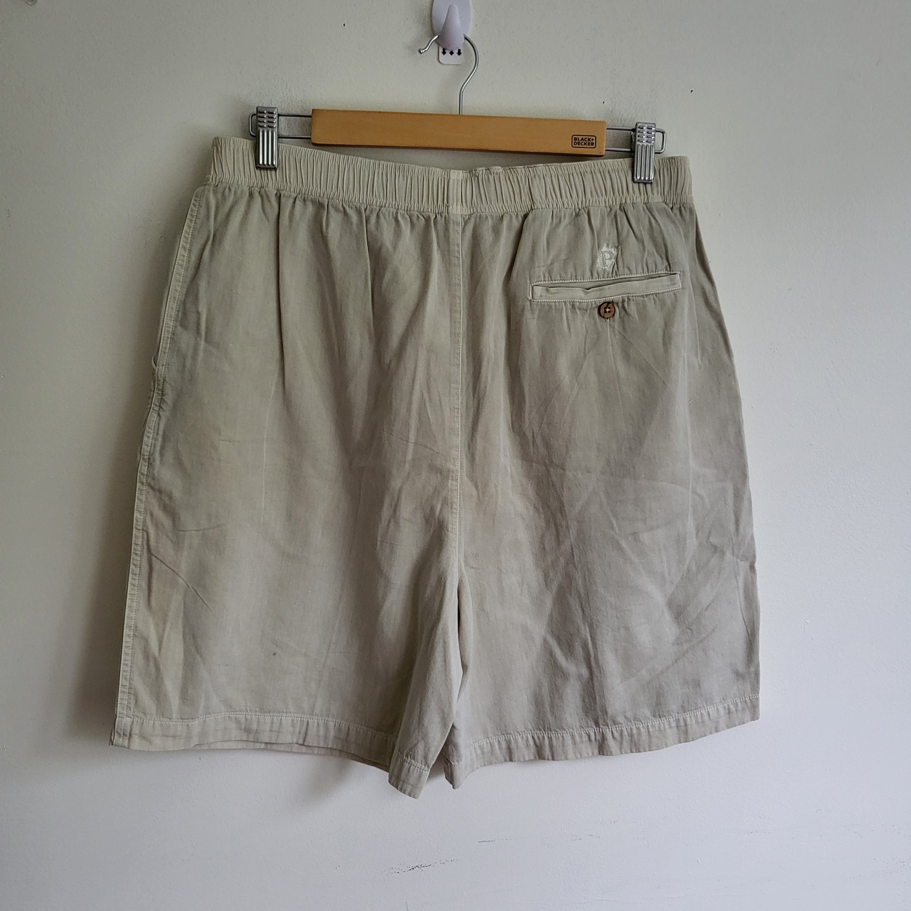 Vintage Vtg NWT Men's M Pull On Waistband With Drawstring Shorts Size US 31 - 3 Thumbnail