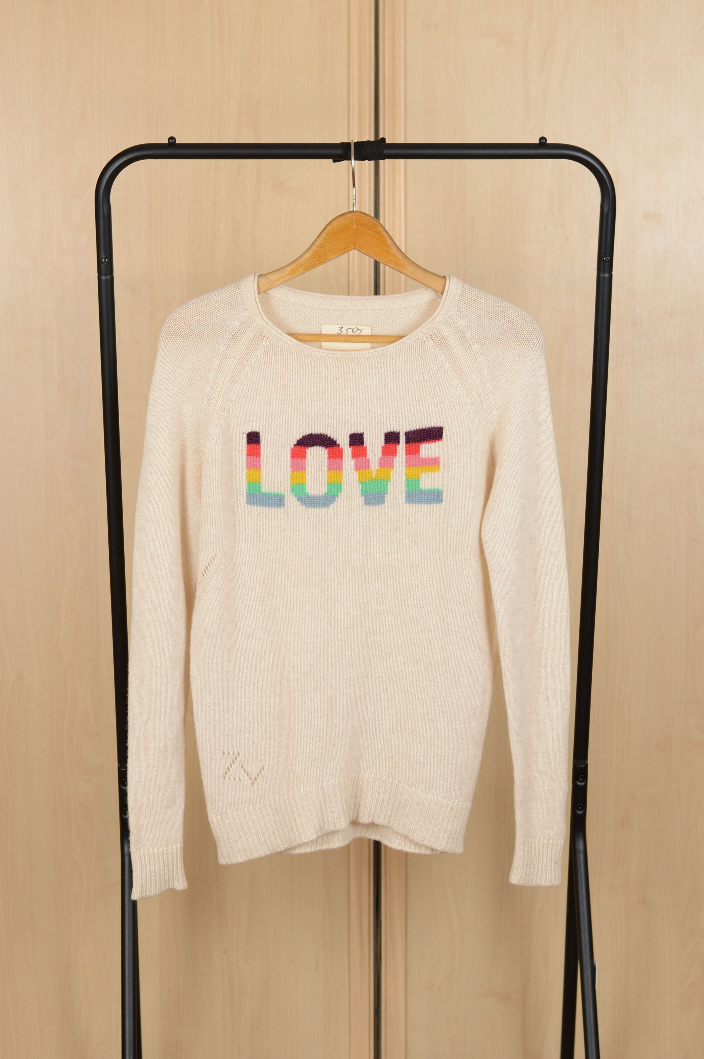 Zadig & Voltaire Zadig Voltaire Baly Bis Cashmere Love Sweater Size S / US 4 / IT 40 - 1 Thumbnail