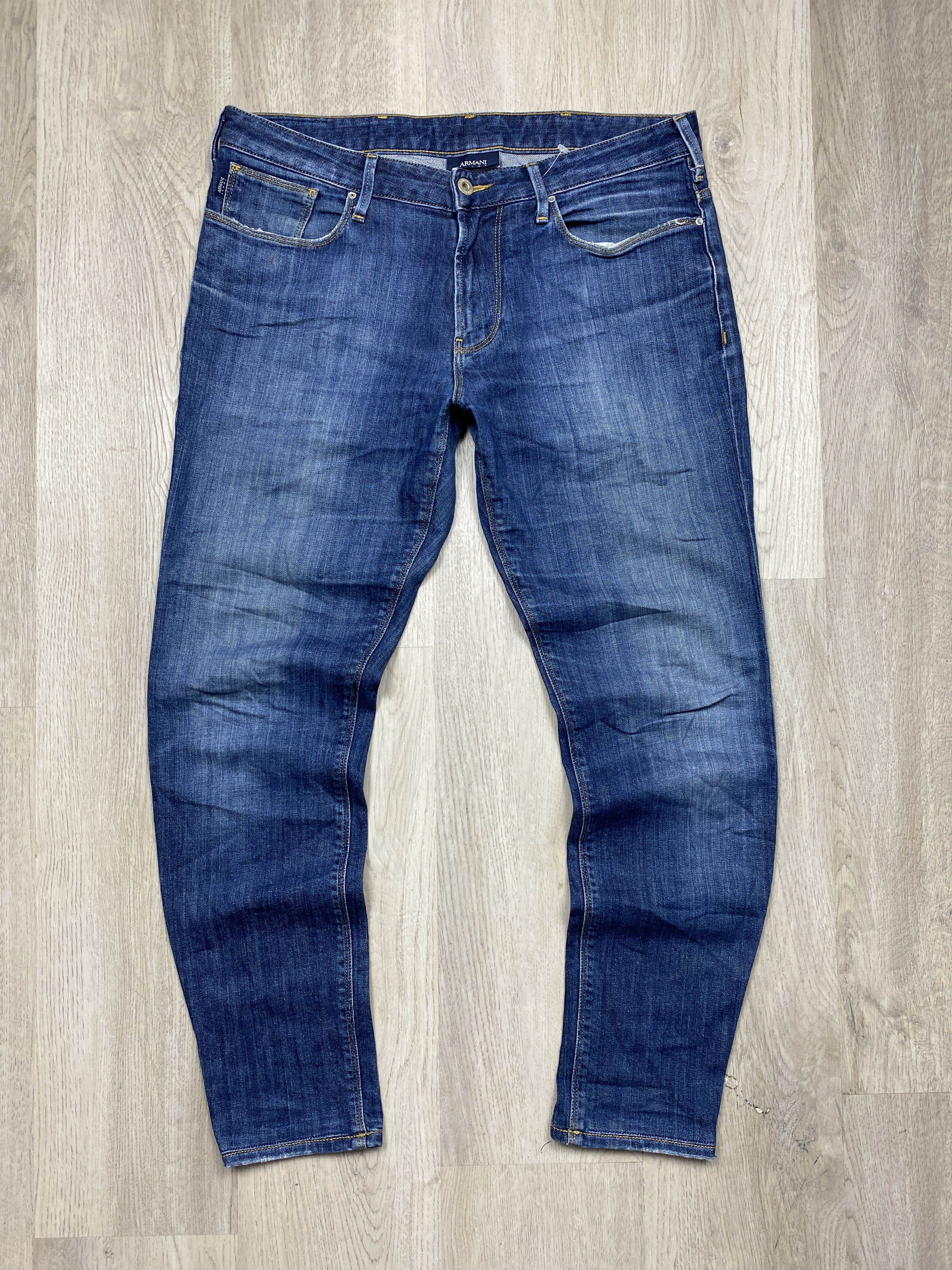 Armani Armani Jeans Vintage Mens Denim Pants Jeans Size US 31 - 4 Thumbnail