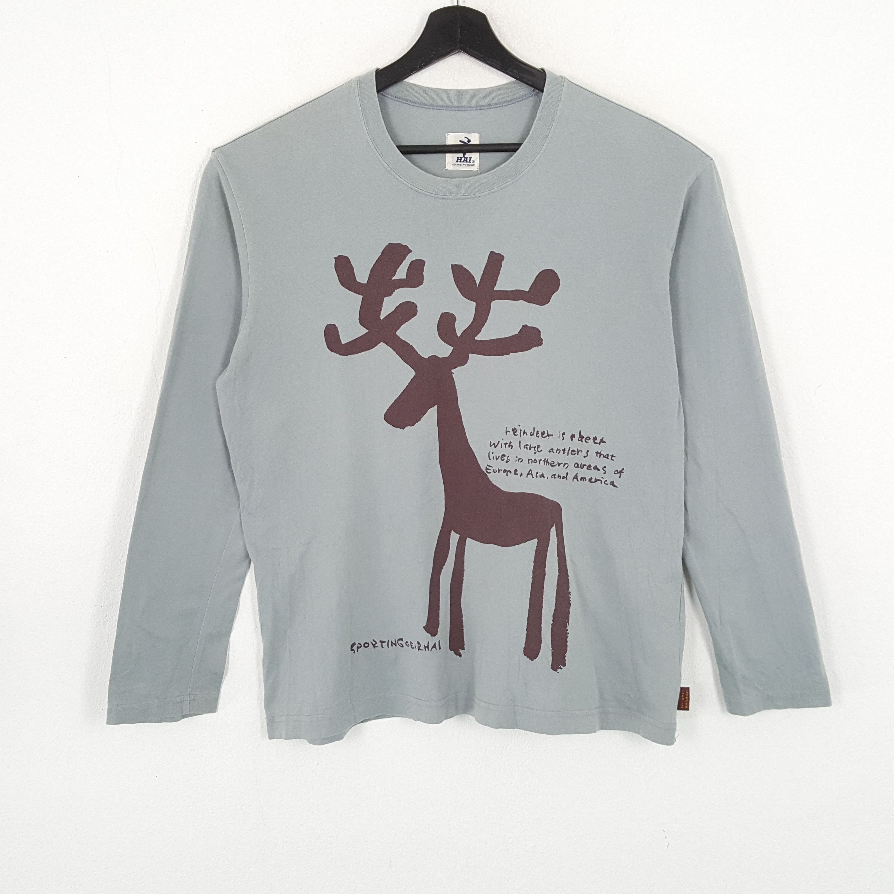 Hai Sporting Gear HAI SPORTING GEAR ISSEY MIYAKE Japanese Designer Tshirt Size US L / EU 52-54 / 3 - 1 Thumbnail