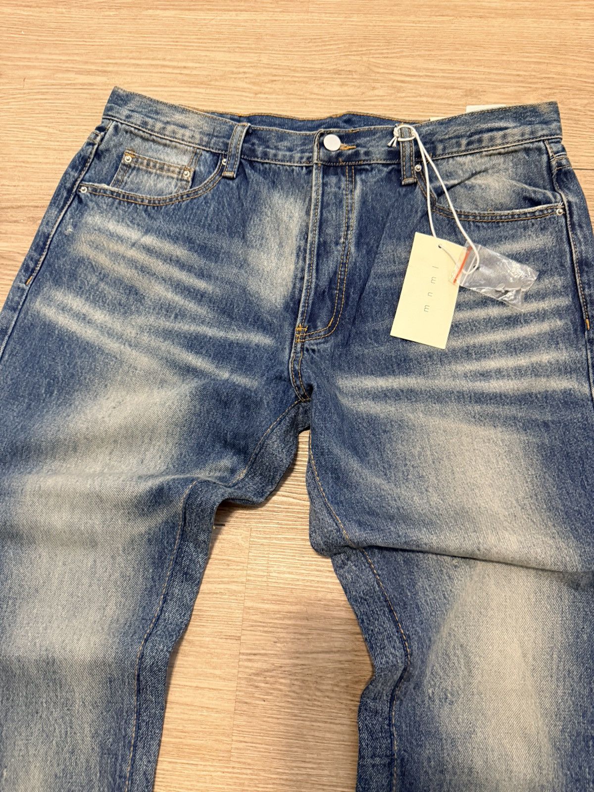 MNML MNML flared blue denim (new w/ tags!) Size US 33 - 2 Thumbnail