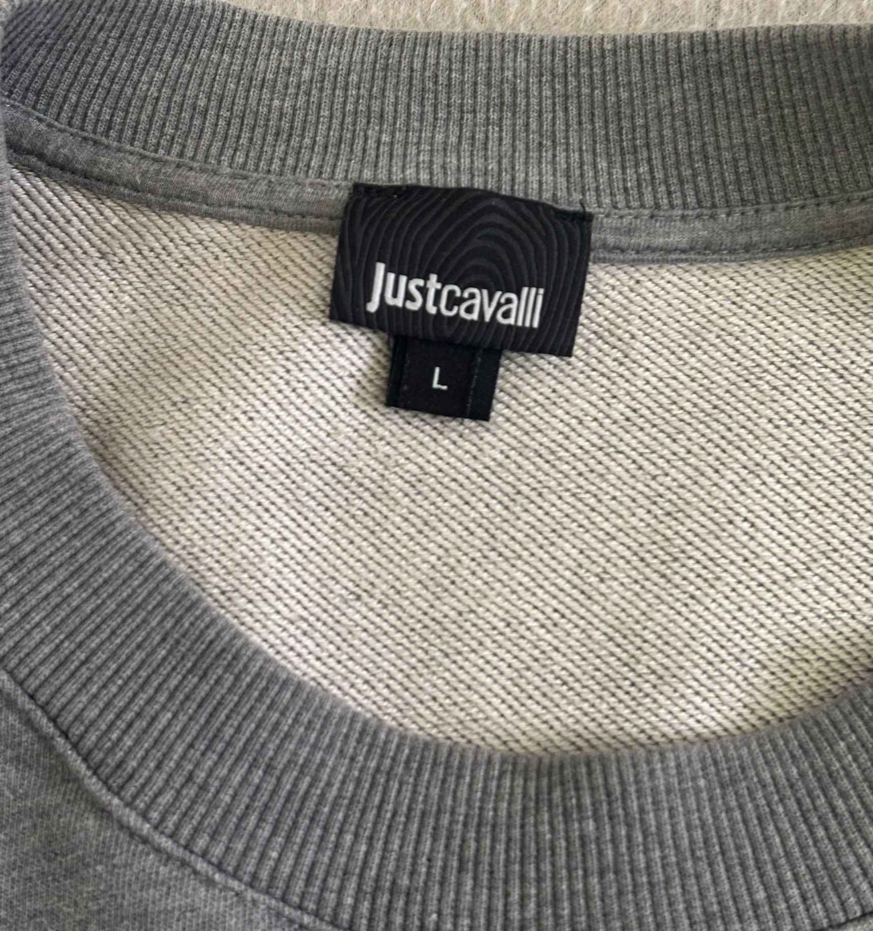 Just Cavalli Just Cavalli Gray sweatshirt Extra Large Size US XL / EU 56 / 4 - 15 Thumbnail