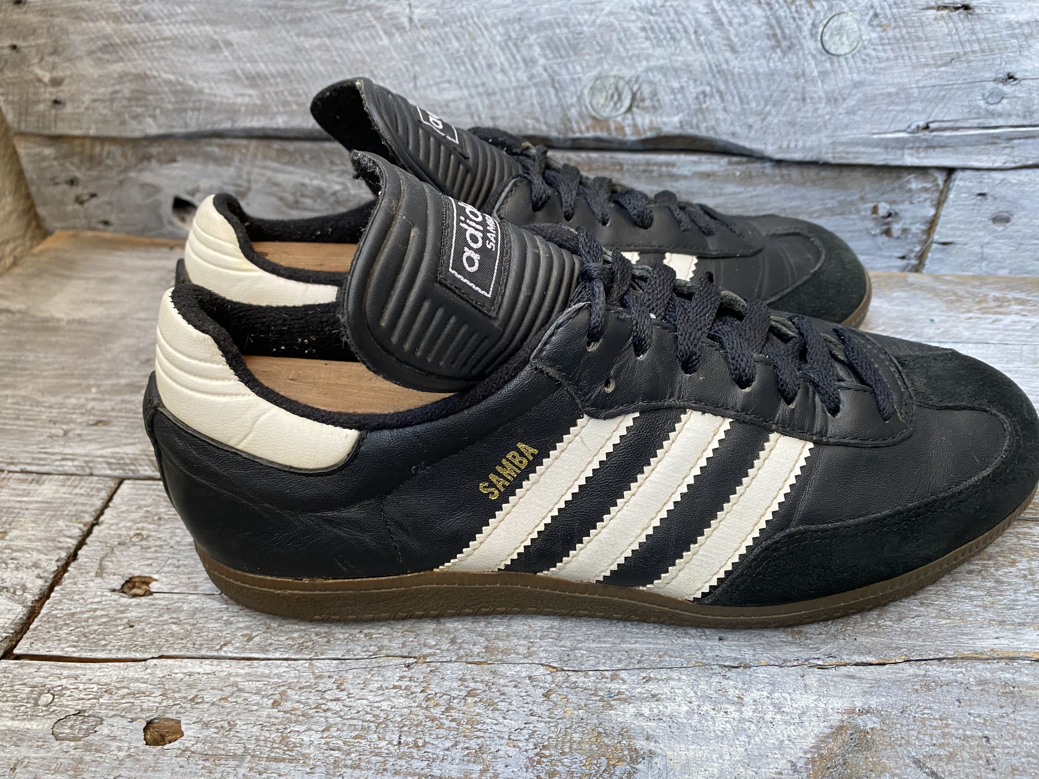 Adidas × Vintage 🔴Vintage Rare Adidas Samba long tongue low-top sneakers Size US 9 / EU 42 - 8 Thumbnail