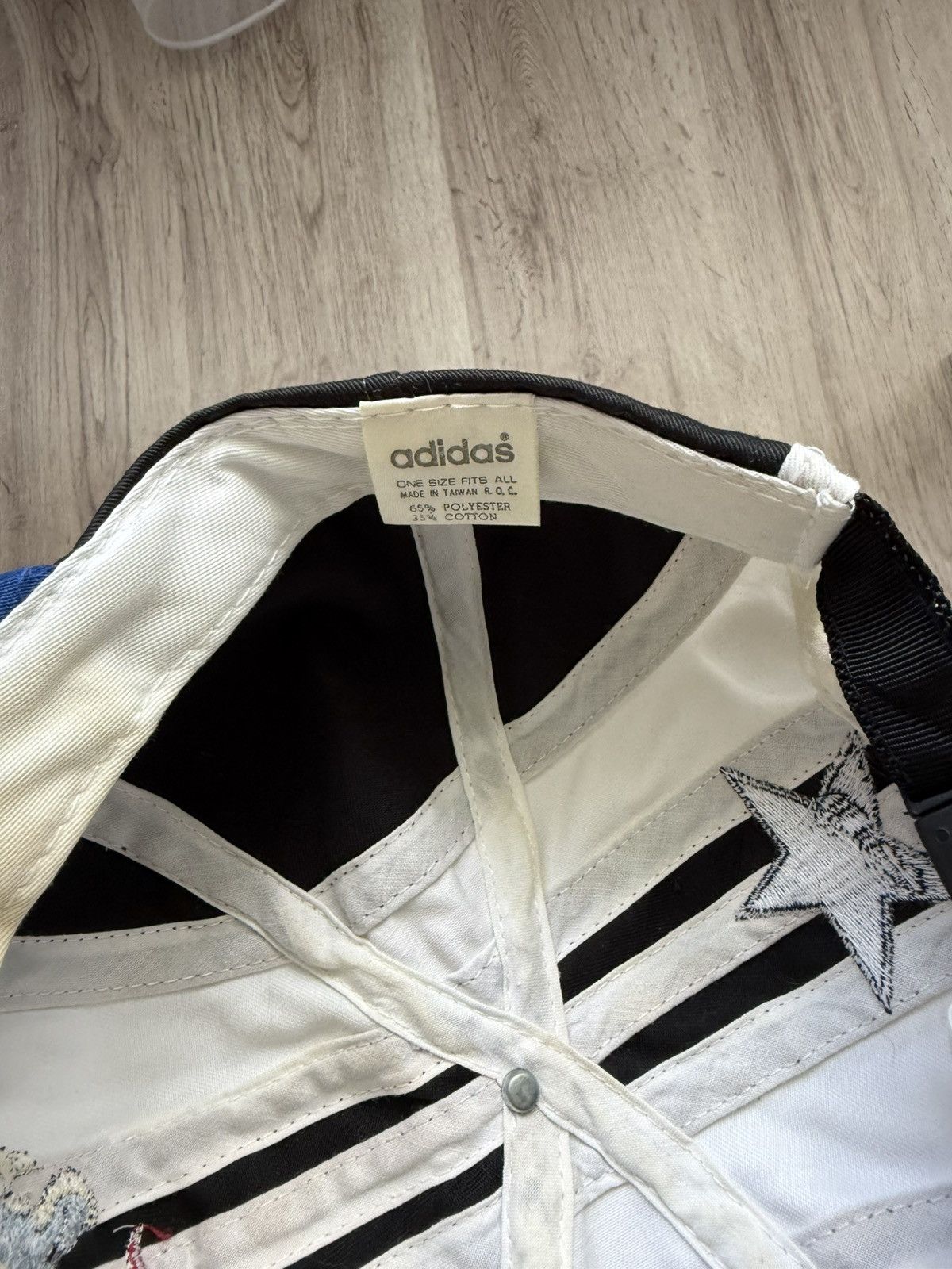 Adidas Rare vintage Adidas New Castle United black/white cap Size ONE SIZE - 15 Thumbnail