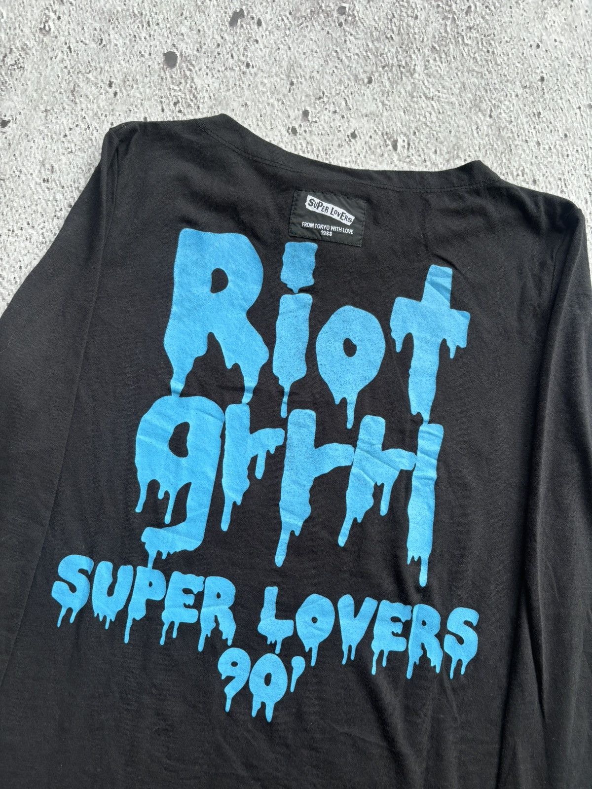 If Six Was Nine Super Lovers Porno Kill Studded Longsleeve Size M / US 6-8 / IT 42-44 - 4 Thumbnail