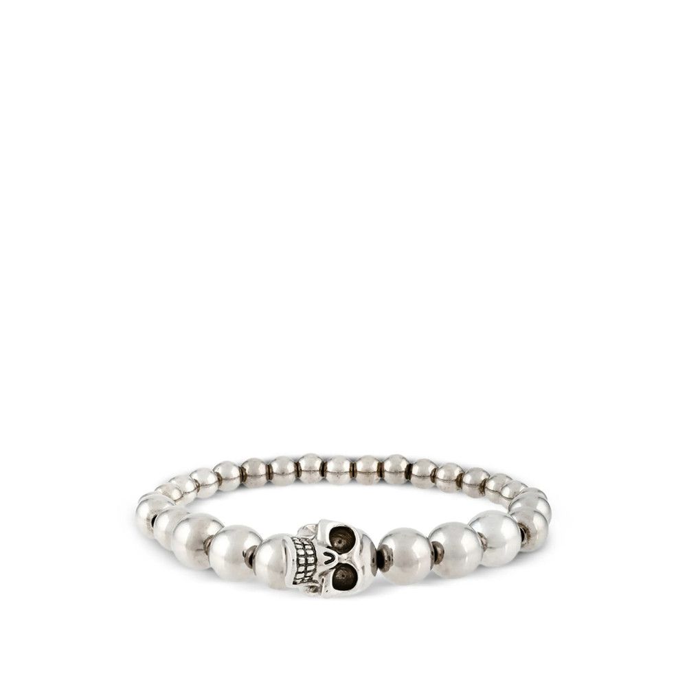 Alexander McQueen Alexander Mcqueen SILVER Bracelets Size ONE SIZE - 1 Thumbnail