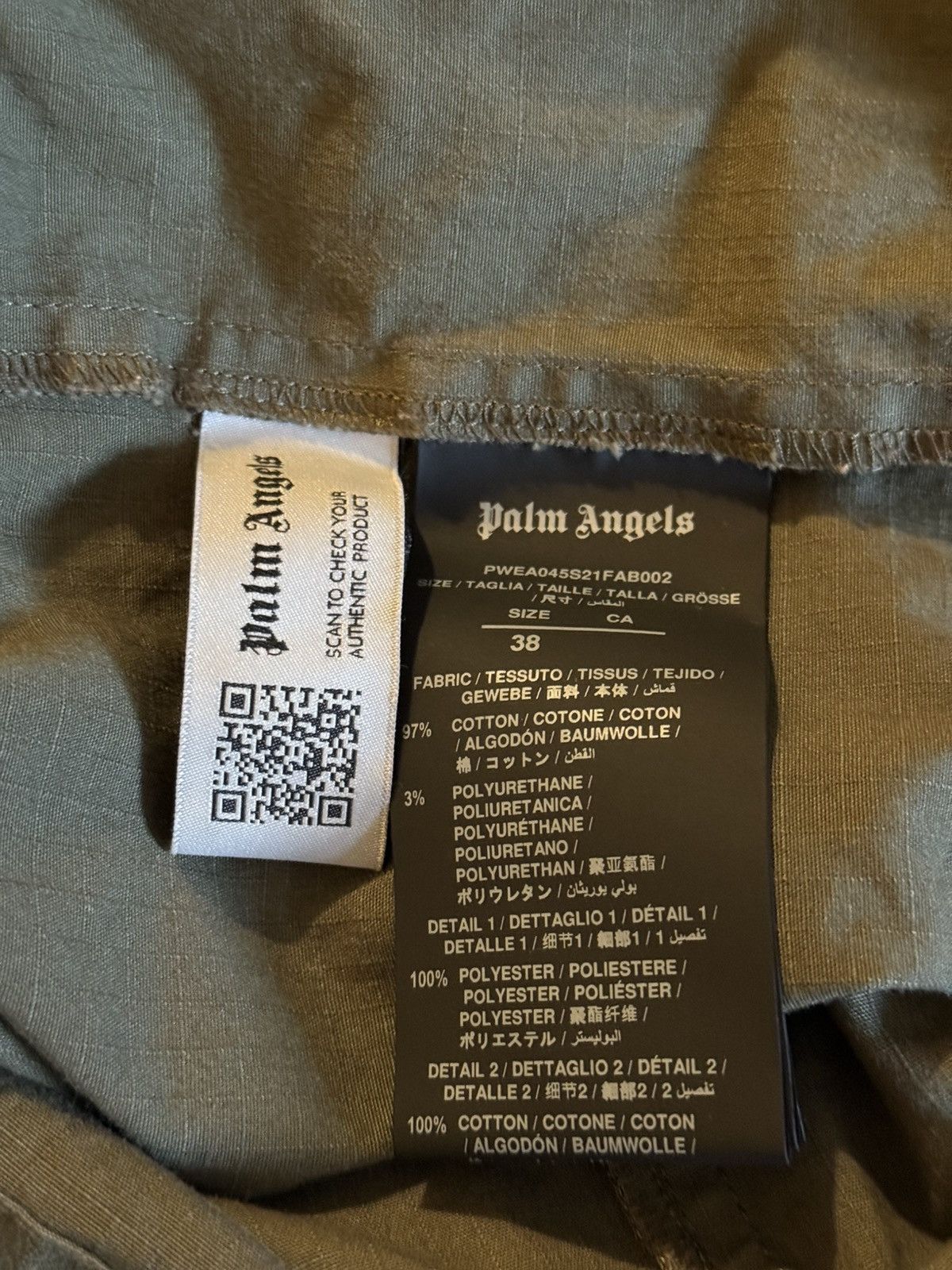 Palm Angels Palm Angels Military Anorak Size M / US 6-8 / IT 42-44 - 8 Thumbnail