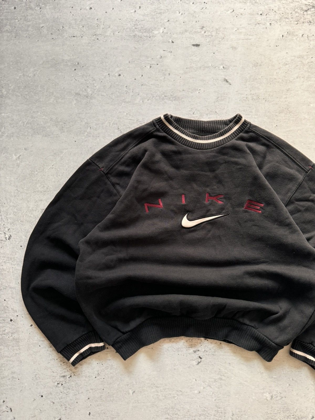 Nike × Vintage NIKE VINTAGE CENTER LOGO OVERSIZE BOXY SWEATSHIRT Size US S / EU 44-46 / 1 - 2 Thumbnail