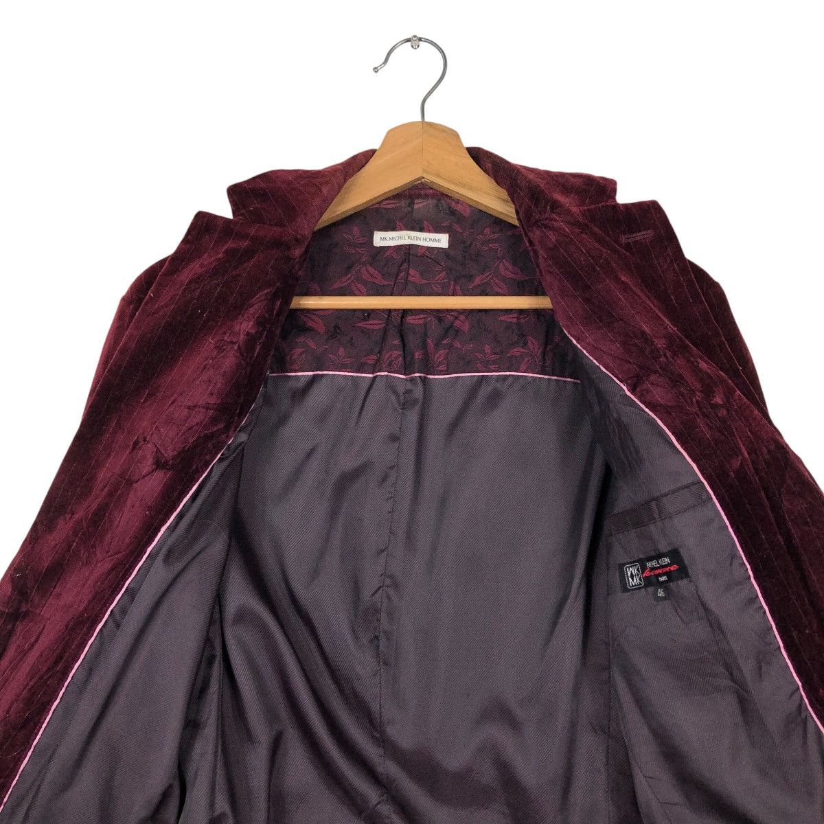 Japanese Brand 📌Vintage Chore Velvet Jacket Striped Michel Klein Homme Size US S / EU 44-46 / 1 - 15 Thumbnail