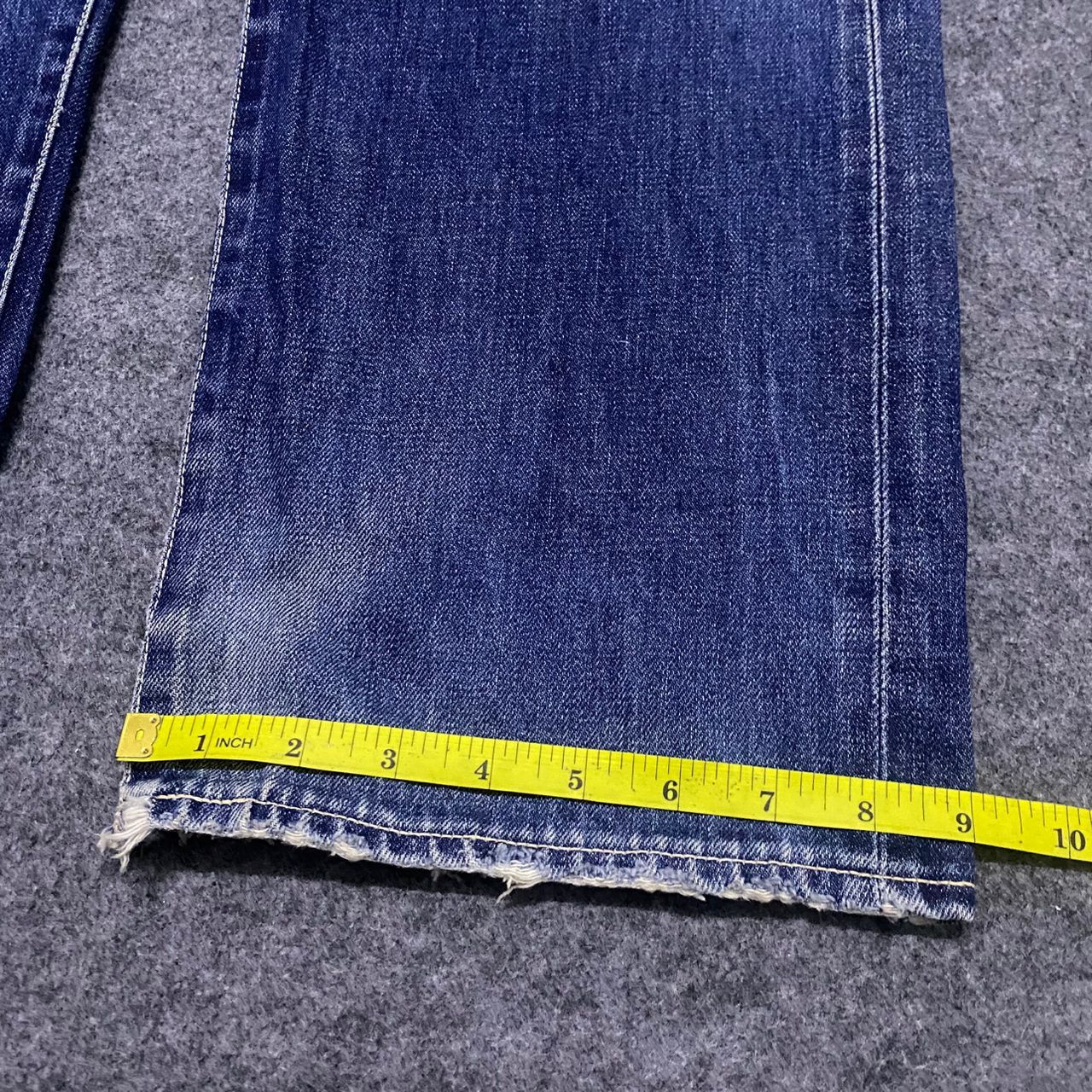 Edwin 💥Vintage Edwin Selvedge Redline Distressed Denim Size US 32 / EU 48 - 10 Thumbnail