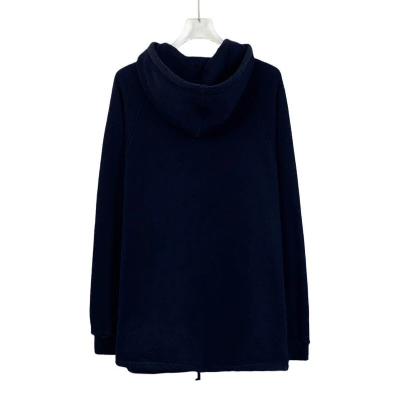 Gucci Gucci Dark blue cotton logo printed striped webbing hooded Size US S / EU 44-46 / 1 - 2 Thumbnail