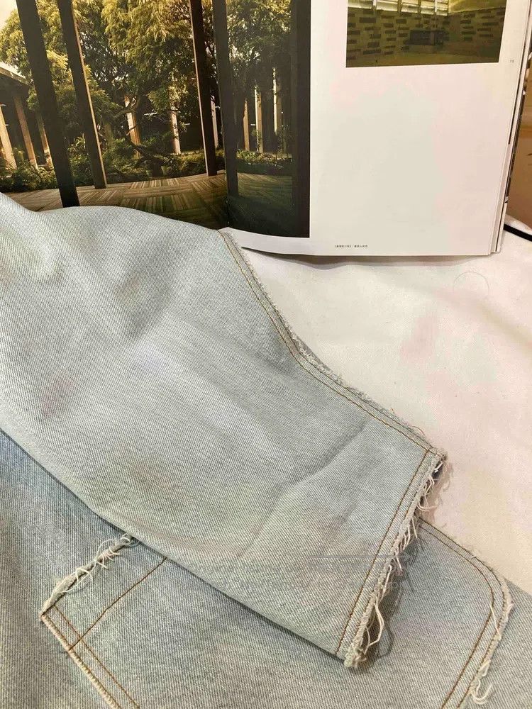 Chanel Chanel Light blue stitched denim jacket Size M / US 6-8 / IT 42-44 - 3 Thumbnail