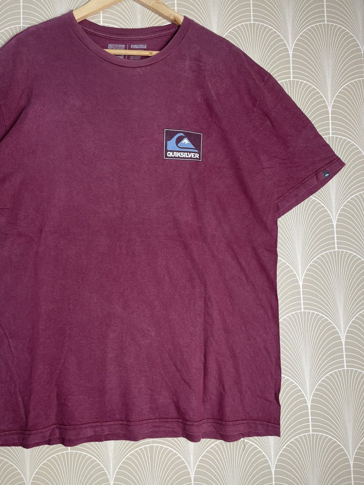 Quiksilver × Vintage VINTAGE QUICKSILVER BIG LOGO TSHIRT SUN FADED XL Size US XL / EU 56 / 4 - 4 Thumbnail