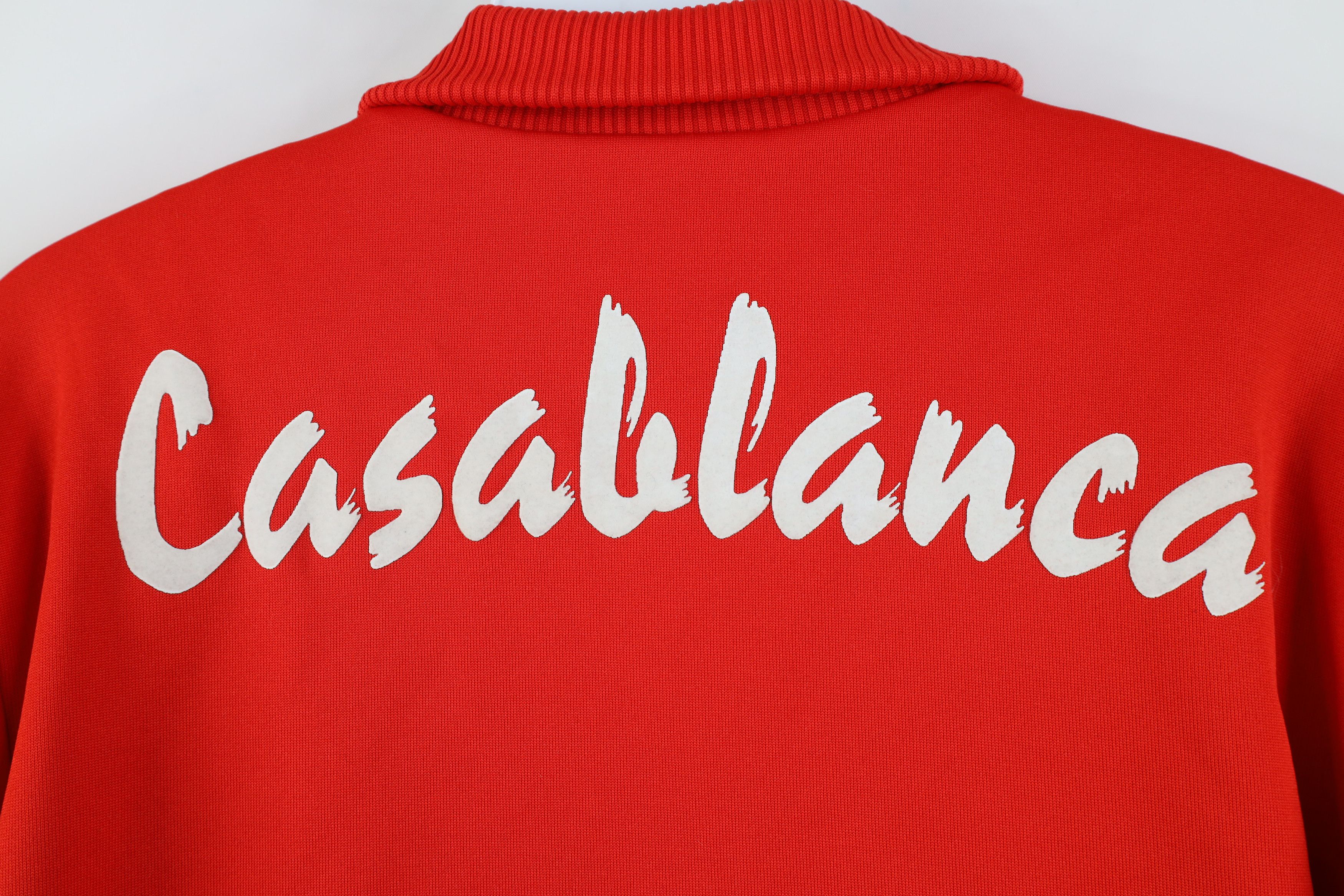 Adidas Vintage Adidas Club Casablanca Football Soccer Jacket Size US S / EU 44-46 / 1 - 14 Thumbnail