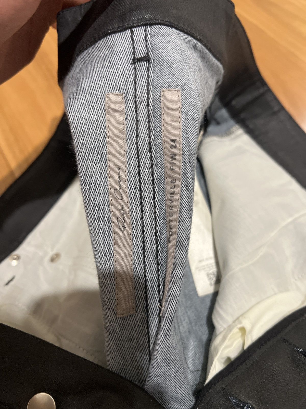 Rick Owens Rick Owens Black Porterville Geth Jeans Size US 30 / EU 46 - 5 Thumbnail
